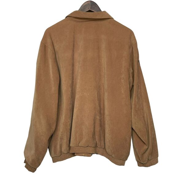Sunderland of Scotland Full Zip Bomber‎ Jacket Men Size XL Brown Made in USA - Picture 6 of 13